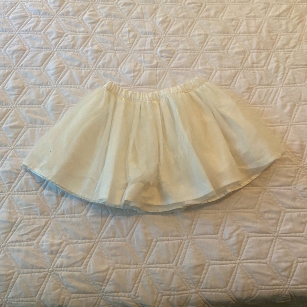 Ivory tutu skirt